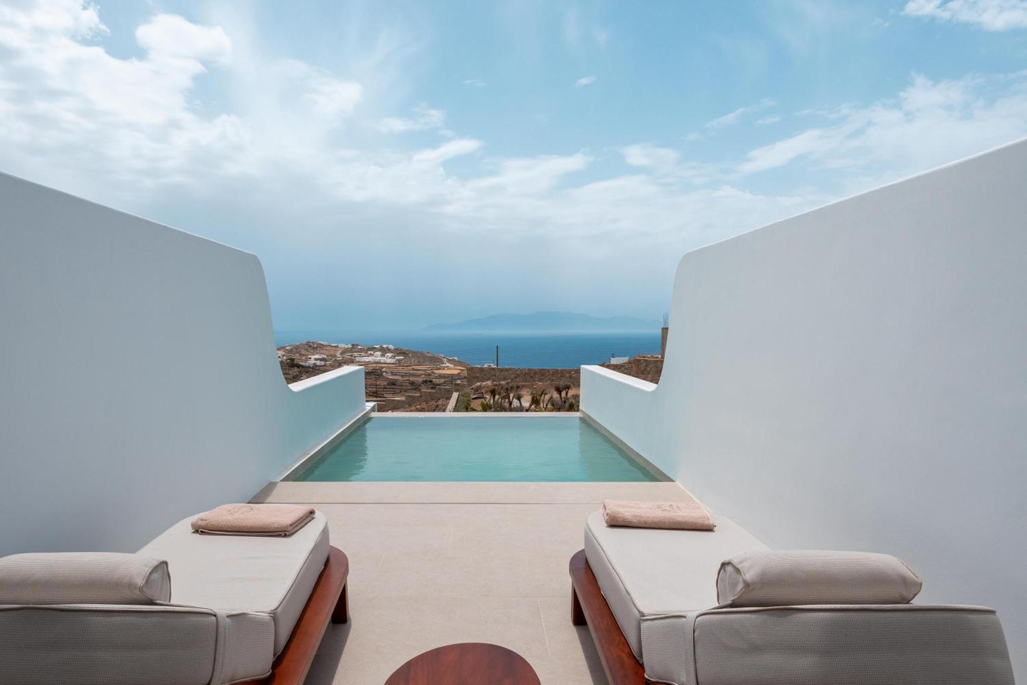 Muse Of Mykonos Luxury Suites Mykonos Town 外观 照片