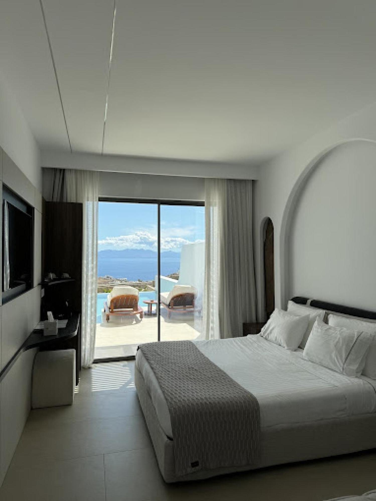 Muse Of Mykonos Luxury Suites Mykonos Town 外观 照片