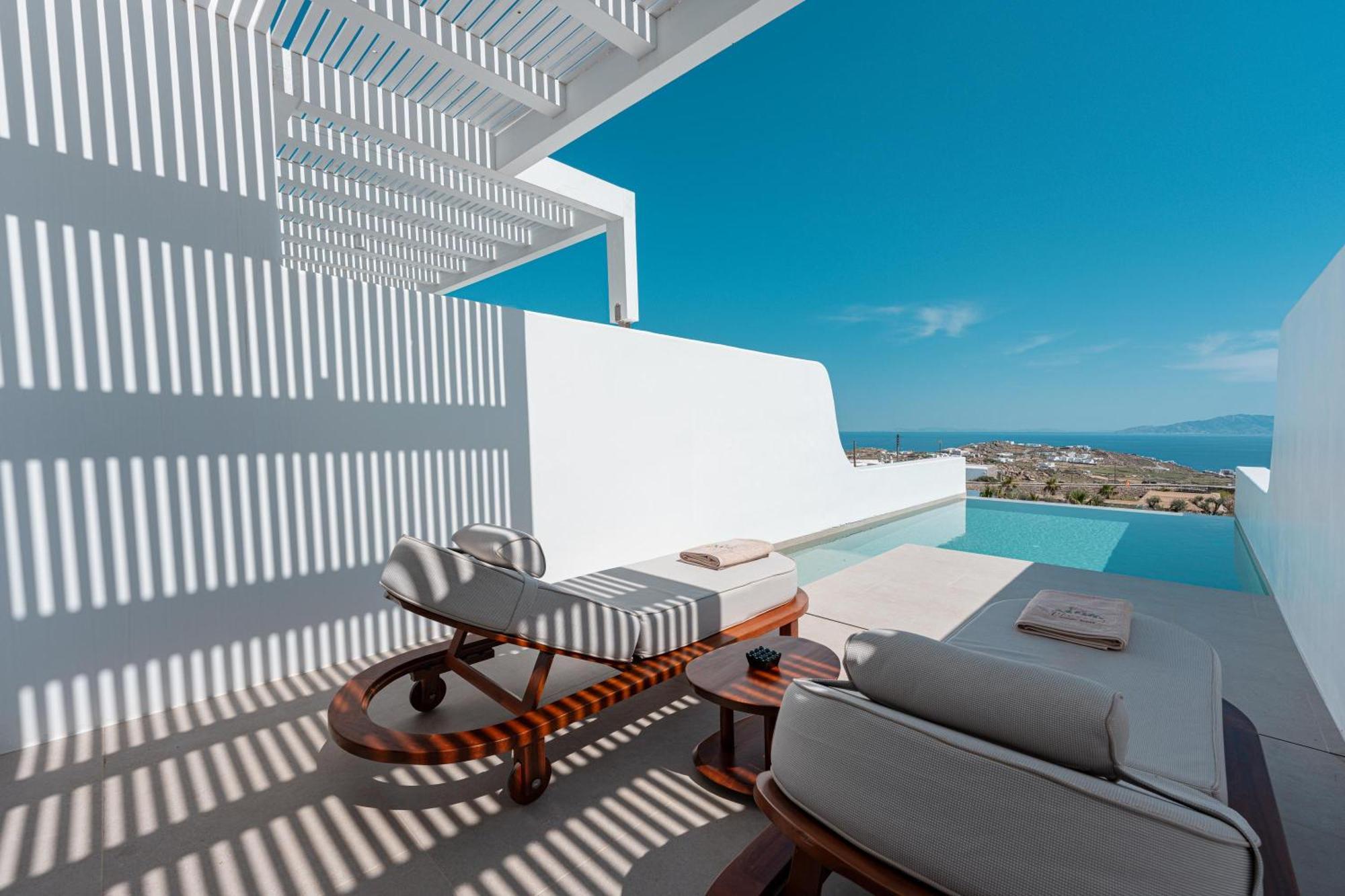 Muse Of Mykonos Luxury Suites Mykonos Town 外观 照片
