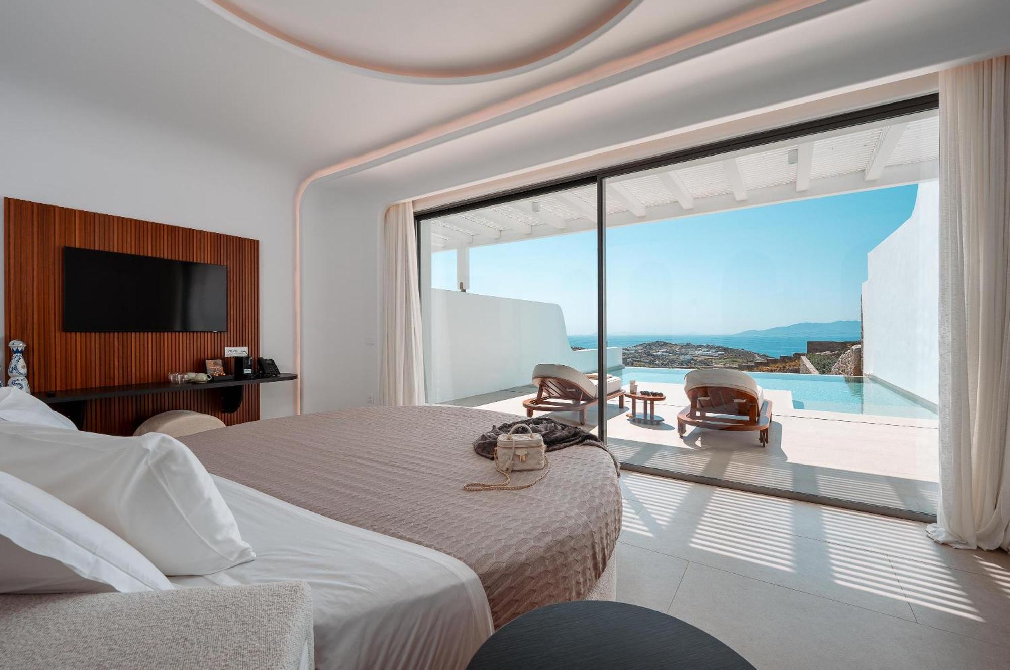 Muse Of Mykonos Luxury Suites Mykonos Town 外观 照片