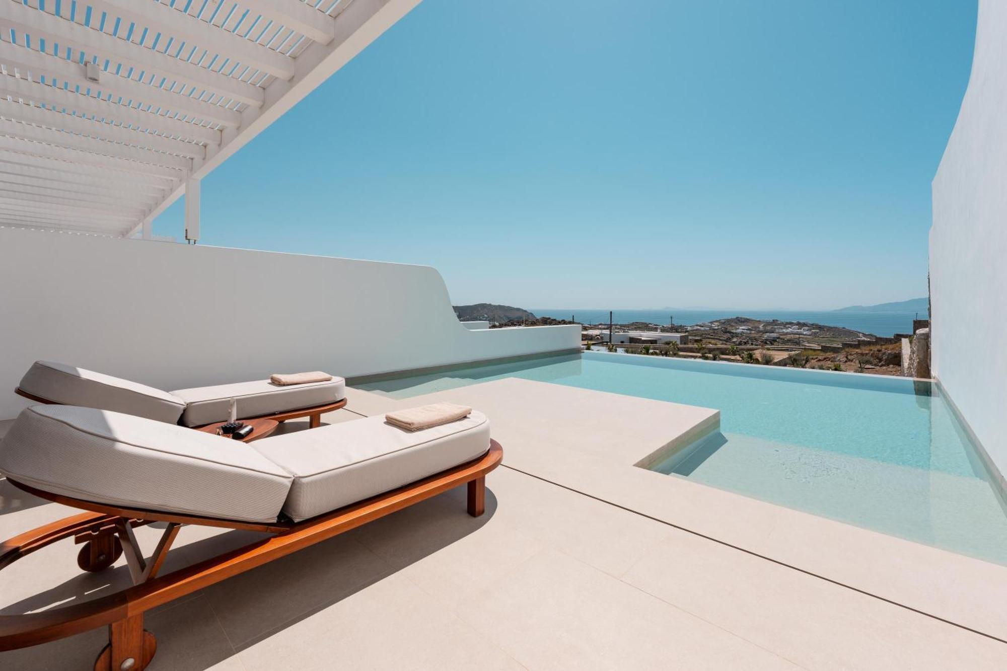 Muse Of Mykonos Luxury Suites Mykonos Town 外观 照片
