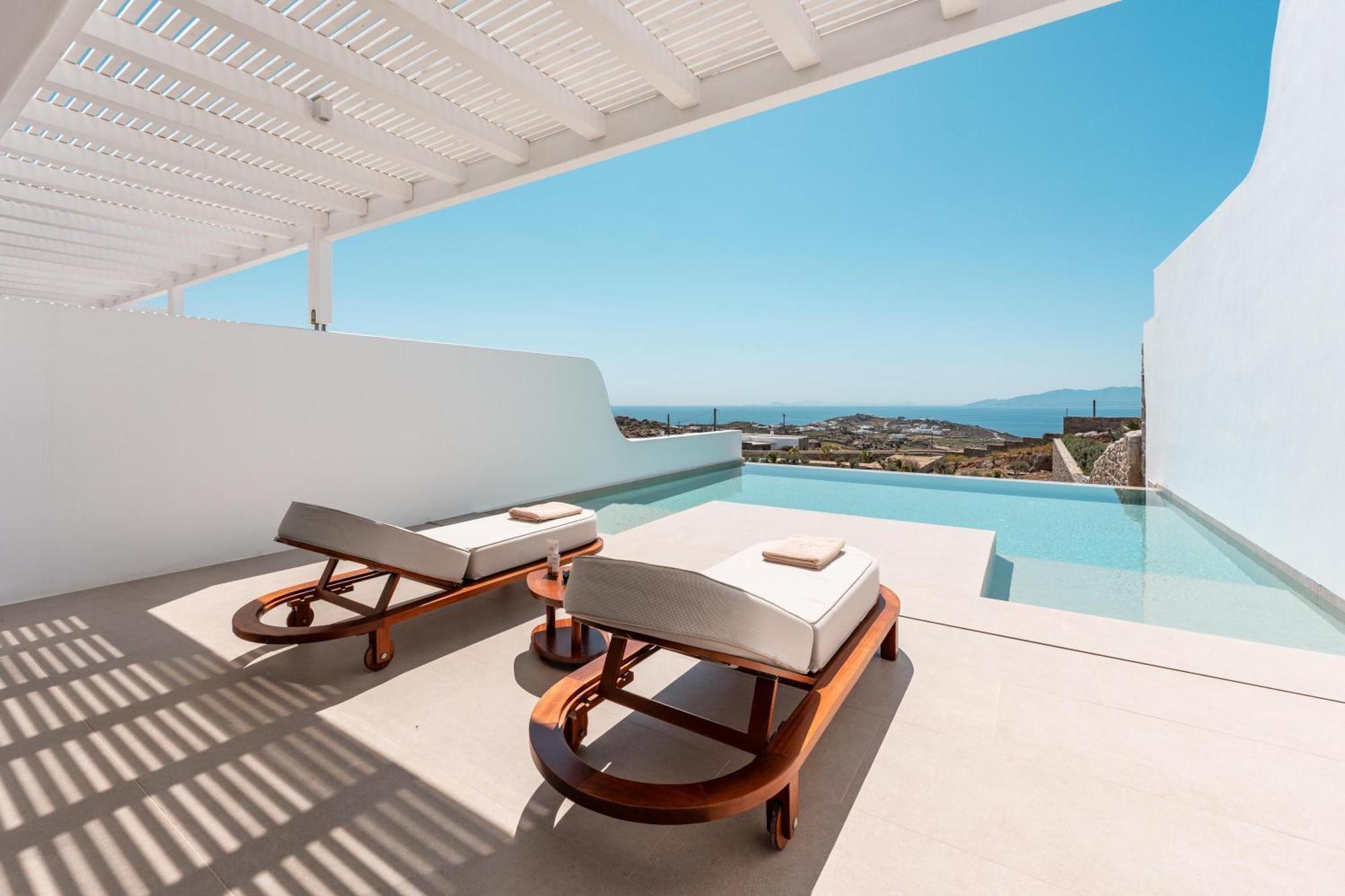 Muse Of Mykonos Luxury Suites Mykonos Town 外观 照片
